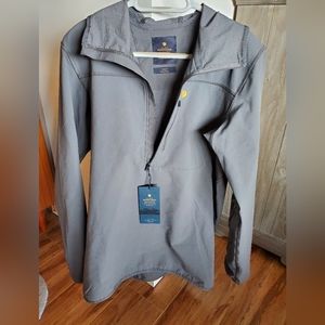 NWT Fjallraven Men's Bergtagen Stretch Half Zip Jacket Pullover size M "Basalt"